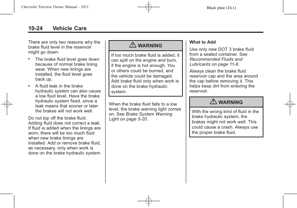 CHEVROLET 2011 Traverse User Manual | Page 336 / 452