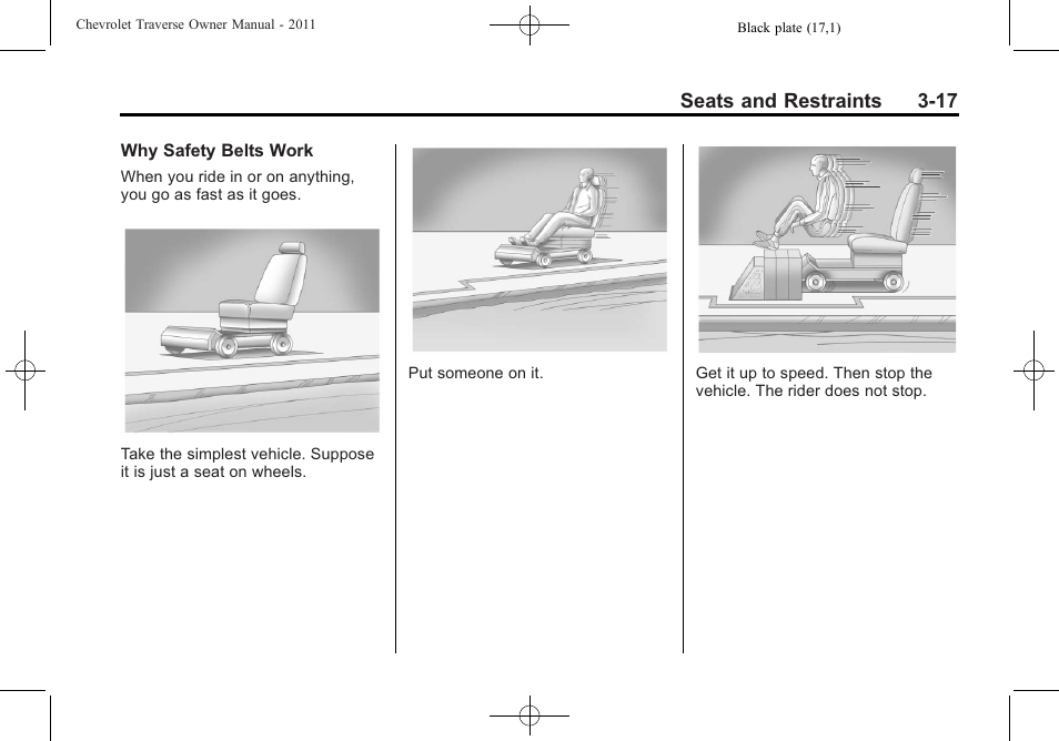 CHEVROLET 2011 Traverse User Manual | Page 73 / 452