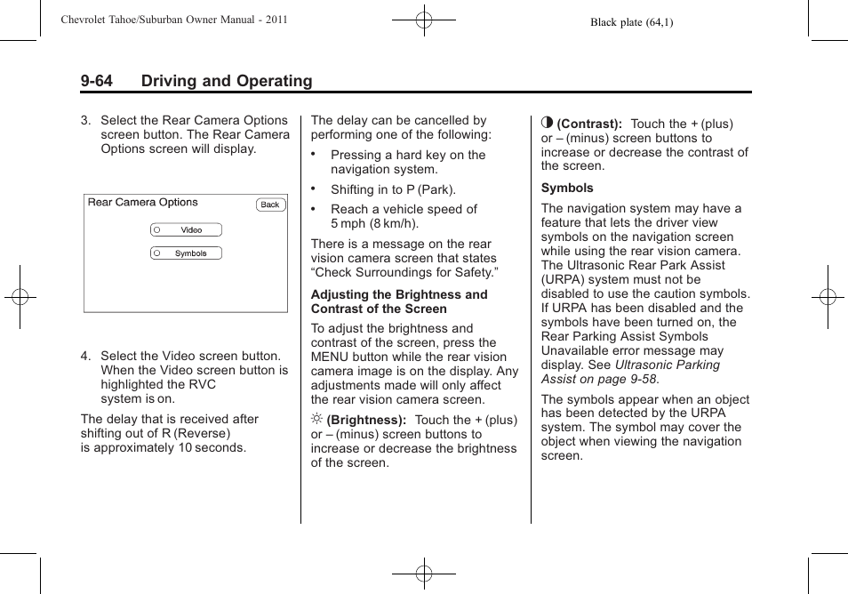 64 driving and operating | CHEVROLET 2011 Suburban User Manual | Page 344 / 522