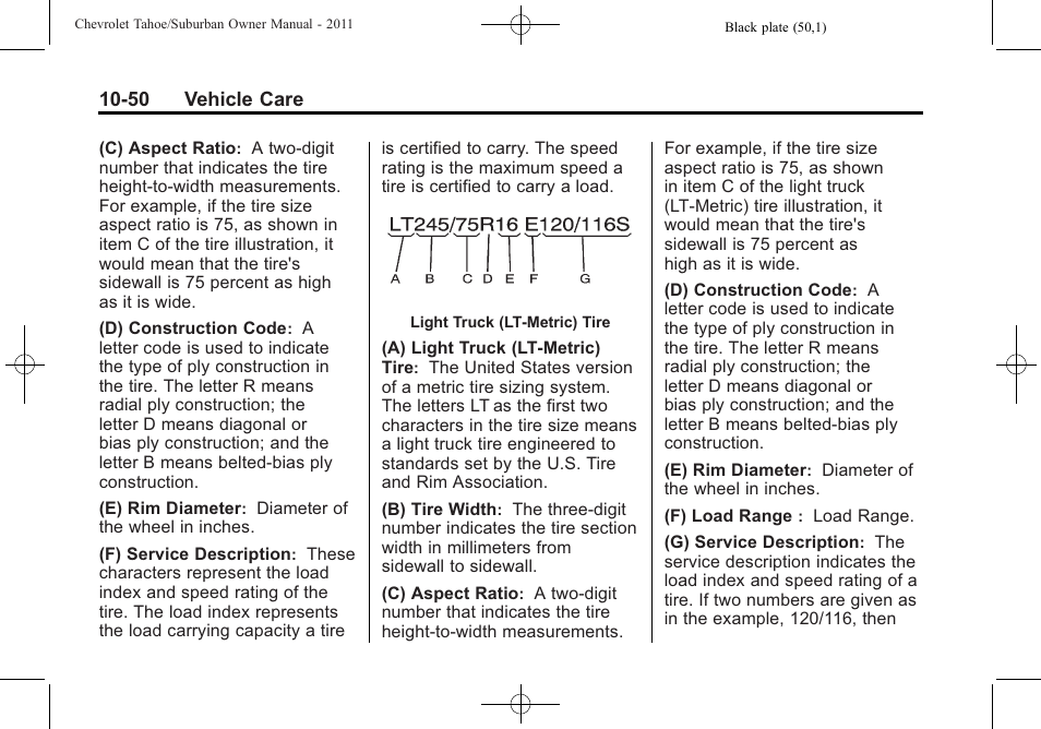 CHEVROLET 2011 Suburban User Manual | Page 424 / 522