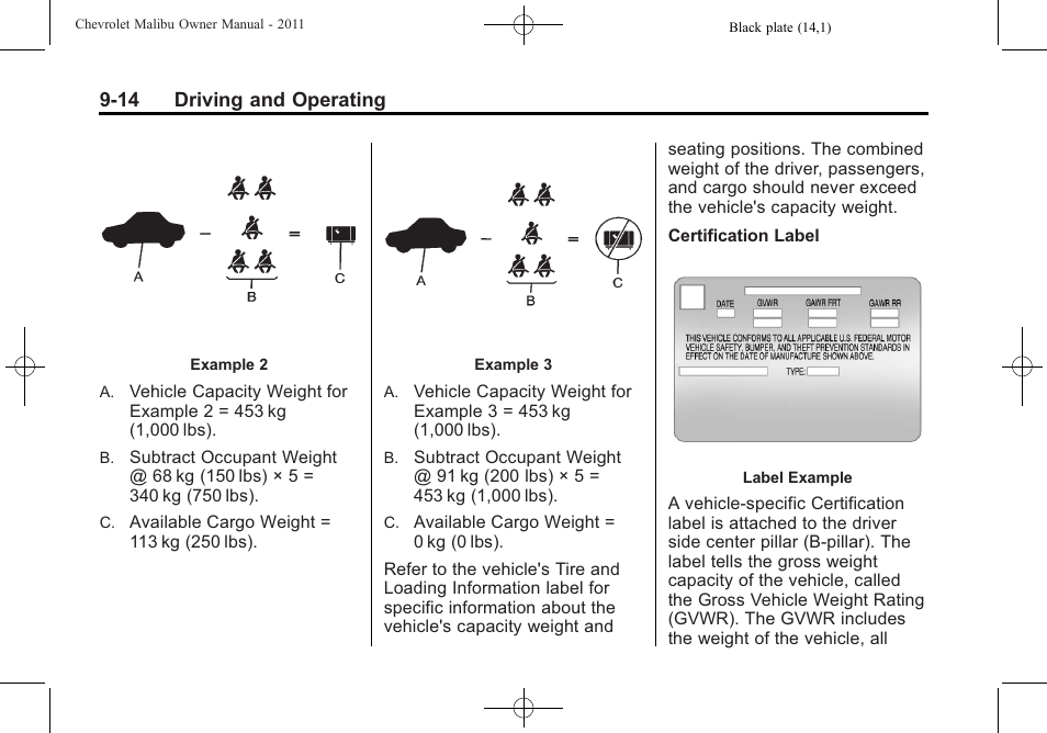 CHEVROLET 2011 Malibu User Manual | Page 212 / 390