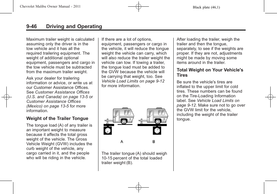 46 driving and operating | CHEVROLET 2011 Malibu User Manual | Page 244 / 390