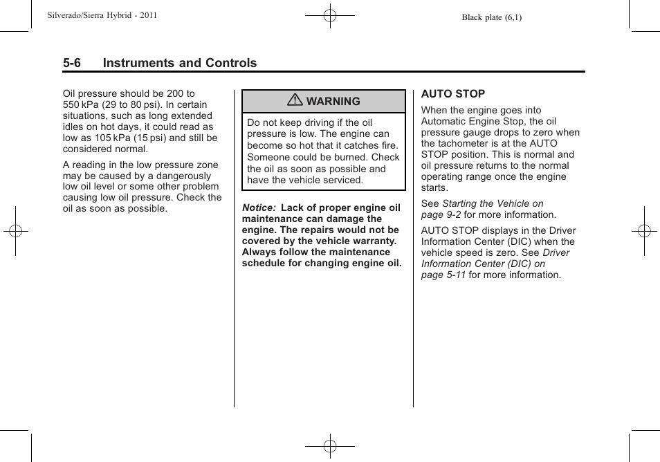 CHEVROLET 2011 Silverado User Manual | Page 26 / 80