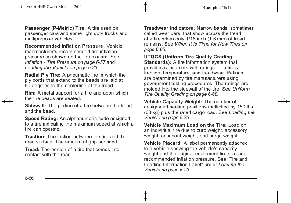 CHEVROLET 2011 HHR User Manual | Page 344 / 444