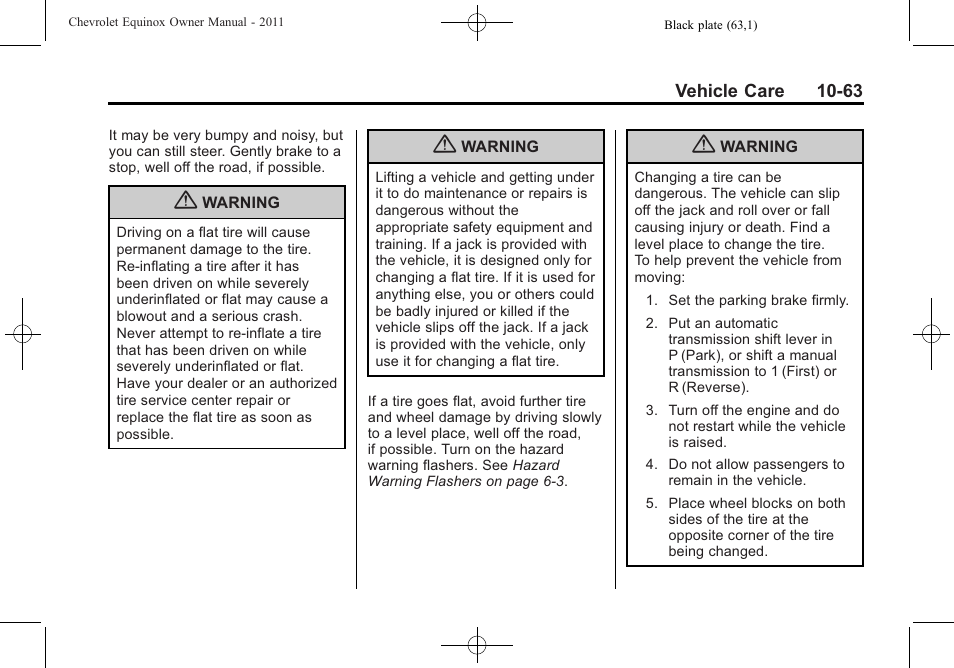 CHEVROLET 2011 Equinox User Manual | Page 349 / 416