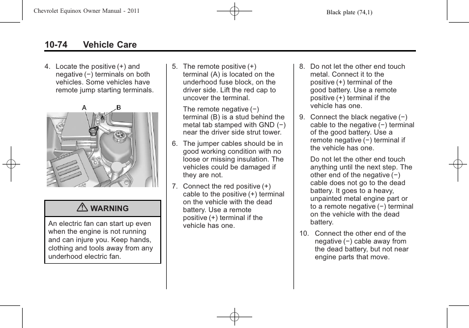 CHEVROLET 2011 Equinox User Manual | Page 360 / 416