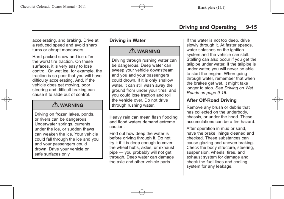 CHEVROLET 2011 Colorado User Manual | Page 193 / 394
