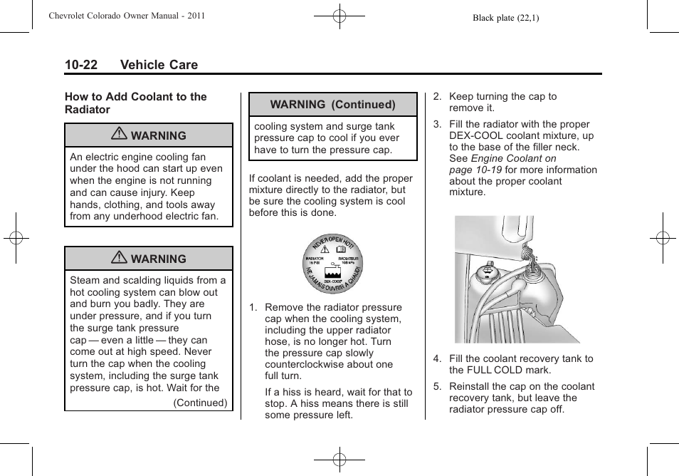 CHEVROLET 2011 Colorado User Manual | Page 268 / 394