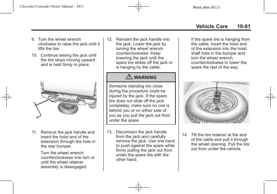 CHEVROLET 2011 Colorado User Manual | Page 327 / 394