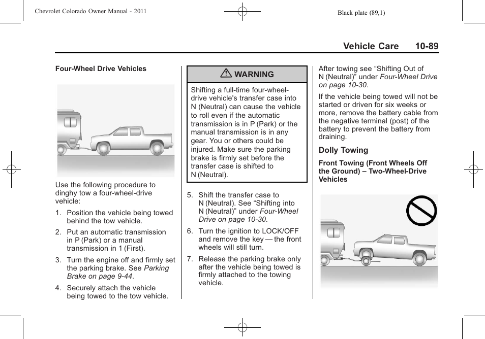 CHEVROLET 2011 Colorado User Manual | Page 335 / 394
