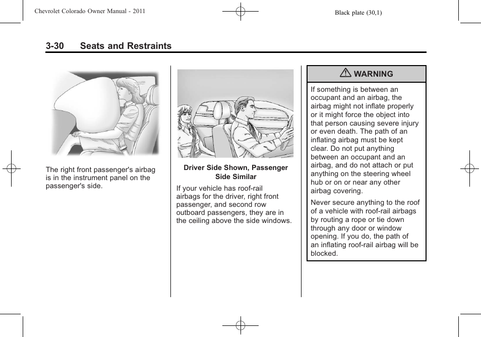 CHEVROLET 2011 Colorado User Manual | Page 72 / 394