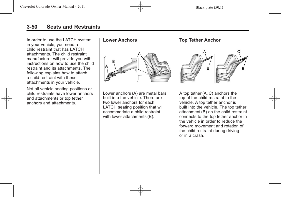 CHEVROLET 2011 Colorado User Manual | Page 92 / 394
