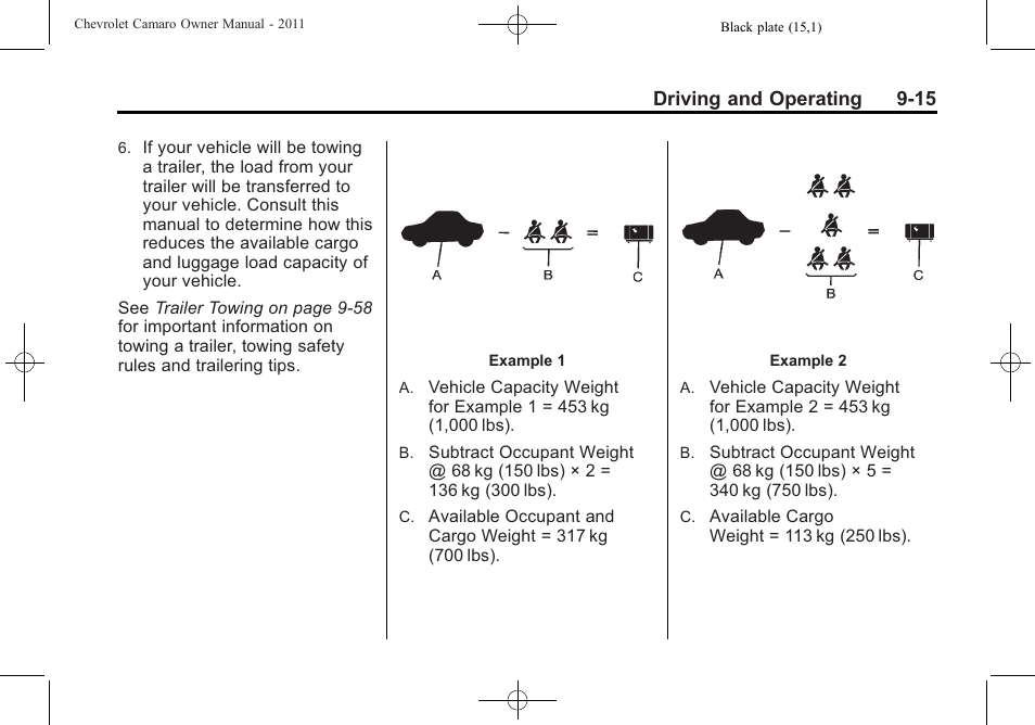 CHEVROLET 2011 Camaro User Manual | Page 217 / 414