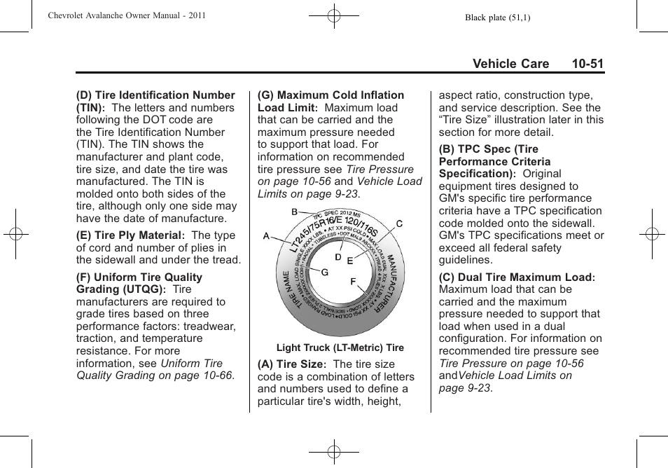 CHEVROLET 2011 Avalanche User Manual | Page 407 / 508