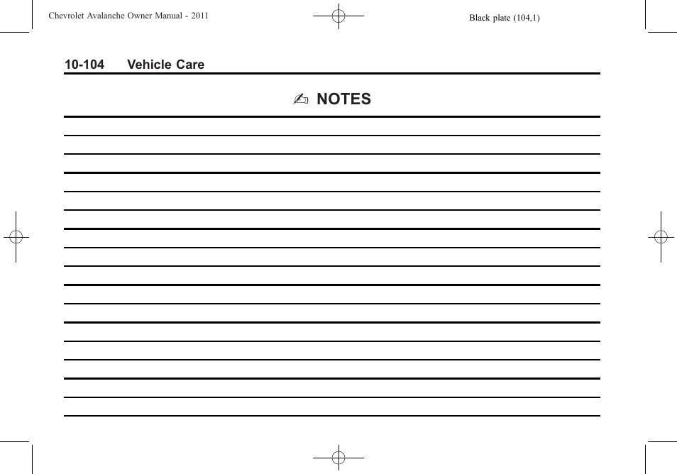 CHEVROLET 2011 Avalanche User Manual | Page 460 / 508