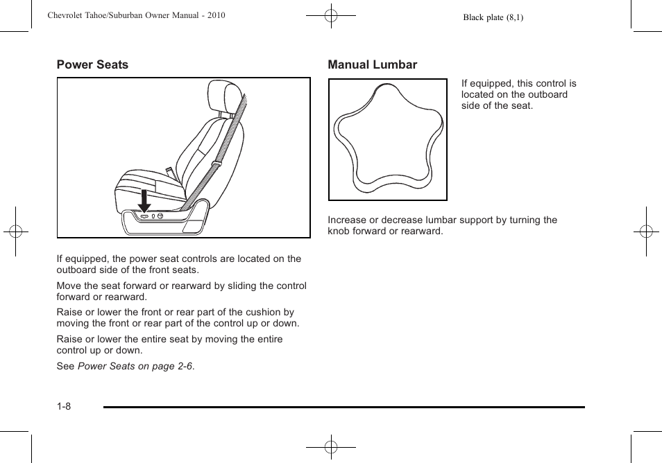 CHEVROLET 2010 Suburban User Manual | Page 14 / 614