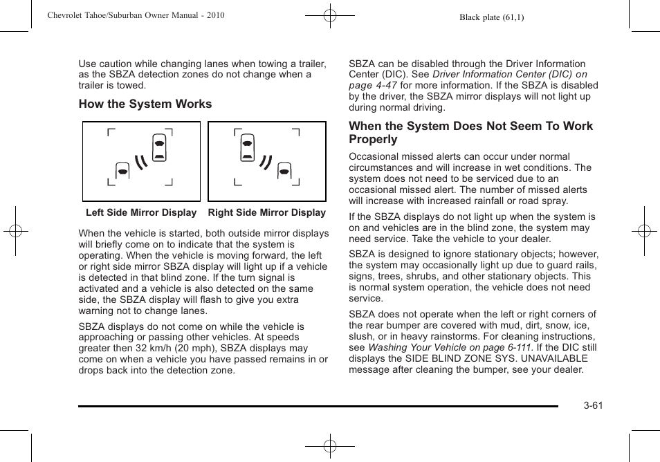 CHEVROLET 2010 Suburban User Manual | Page 201 / 614