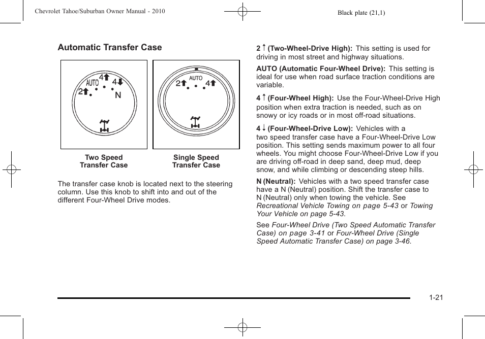 CHEVROLET 2010 Suburban User Manual | Page 27 / 614