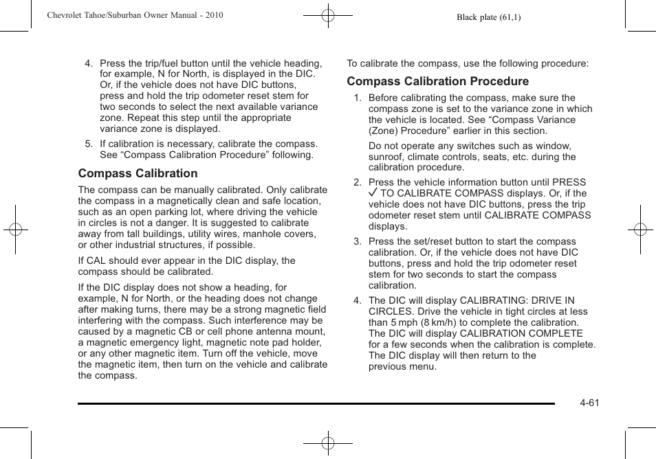 CHEVROLET 2010 Suburban User Manual | Page 281 / 614