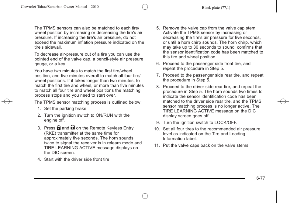 CHEVROLET 2010 Suburban User Manual | Page 511 / 614
