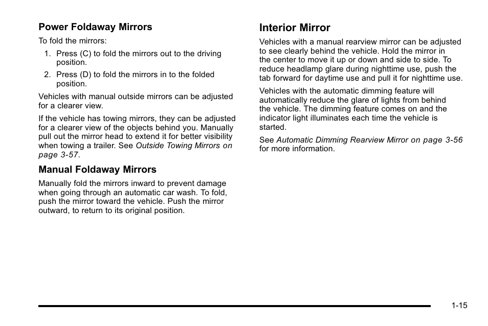 Interior mirror | CHEVROLET 2010 Silverado User Manual | Page 21 / 626