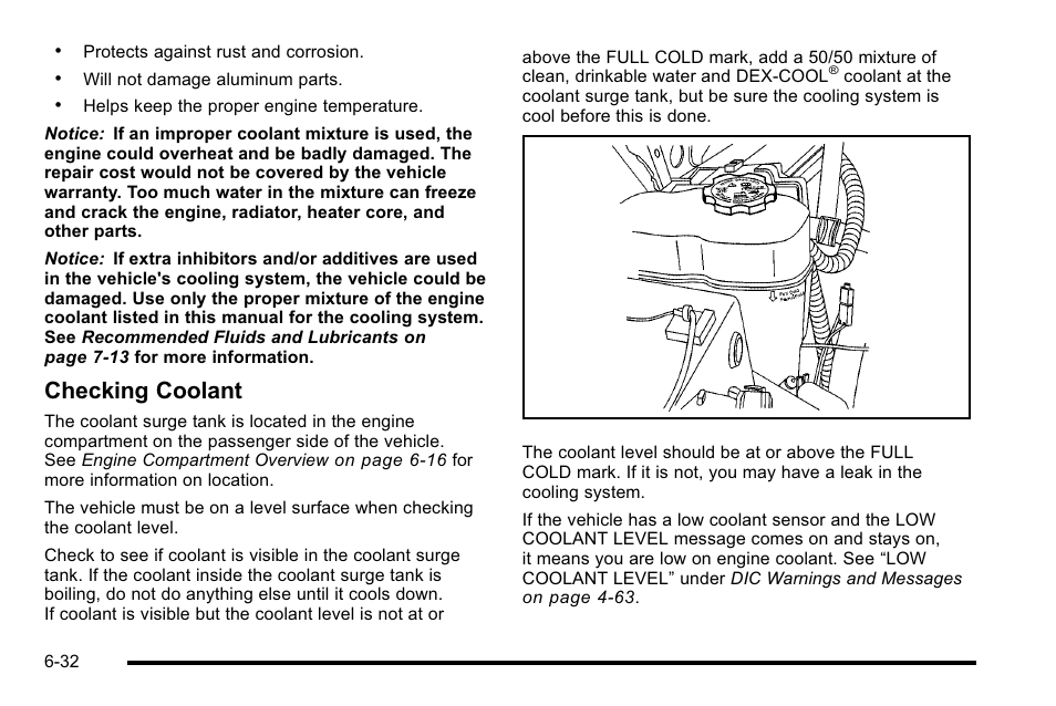 Checking coolant | CHEVROLET 2010 Silverado User Manual | Page 476 / 626