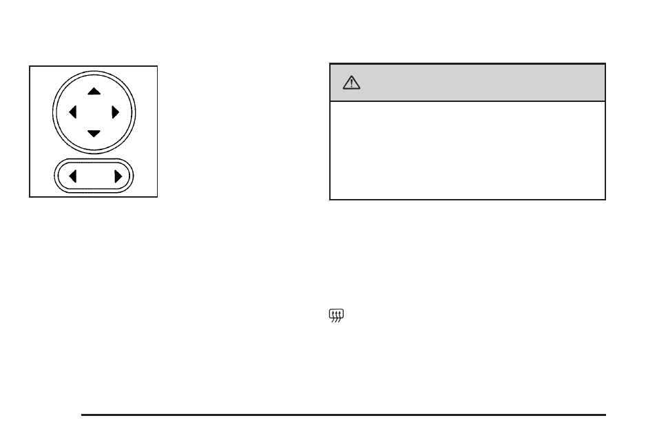 Outside power mirrors, Outside convex mirror, Outside heated mirrors | Warning | CHEVROLET 2010 Impala User Manual | Page 140 / 422