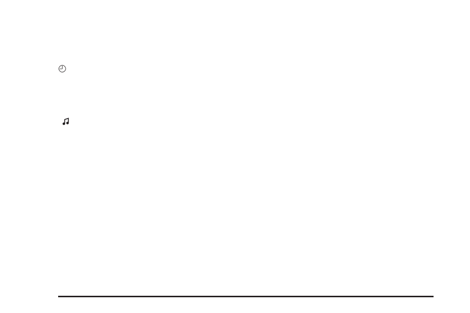 Satellite radio, Portable audio devices, Satellite radio -16 portable audio devices -16 | Setting the clock | CHEVROLET 2010 Impala User Manual | Page 22 / 422