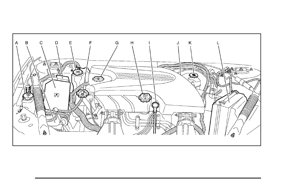 Engine compartment overview, Engine compartment overview -14 | CHEVROLET 2010 Impala User Manual | Page 284 / 422
