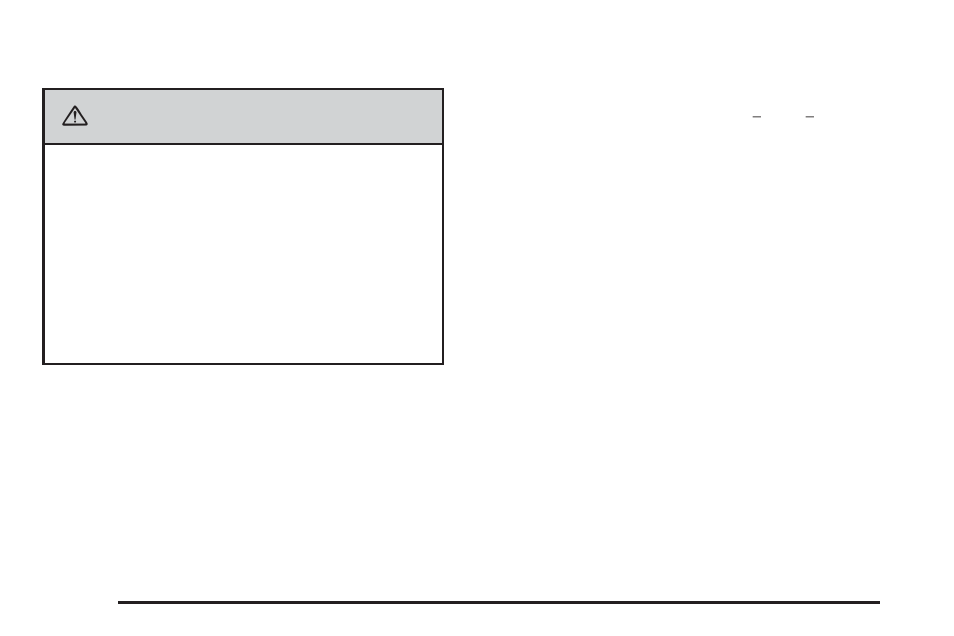 Warning, What to use | CHEVROLET 2010 Impala User Manual | Page 296 / 422