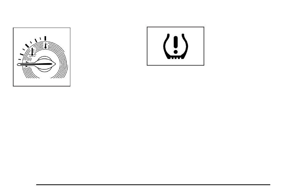 Engine coolant temperature gage, Tire pressure light | CHEVROLET 2010 HHR User Manual | Page 194 / 464