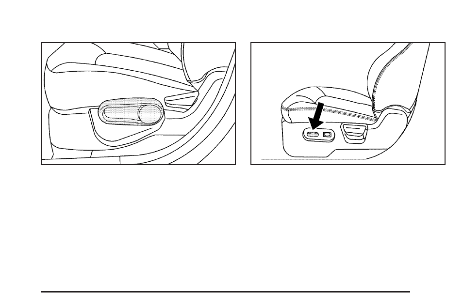 Seat height adjuster, Power seat, Seat height adjuster -5 power seat -5 | CHEVROLET 2010 HHR User Manual | Page 37 / 464