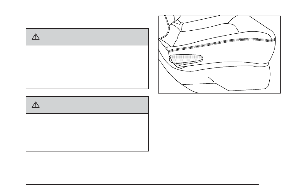 Reclining seatbacks, Reclining seatbacks -7, Warning | CHEVROLET 2010 HHR User Manual | Page 39 / 464