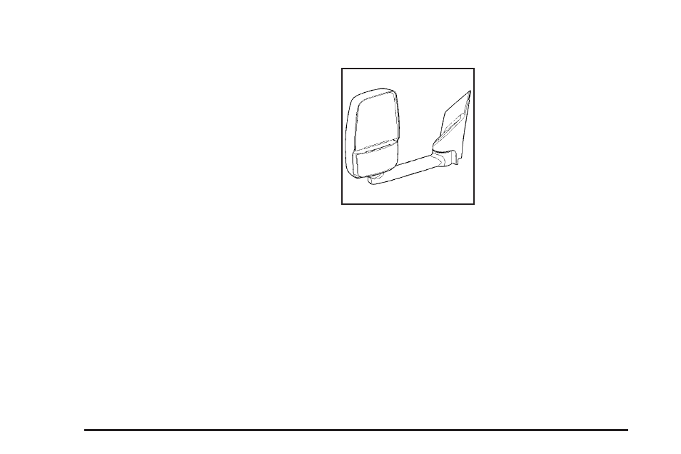 Mirrors, Manual rearview mirror, Outside manual mirrors | Outside towing mirrors, Mirrors -42 | CHEVROLET 2010 Express User Manual | Page 148 / 440