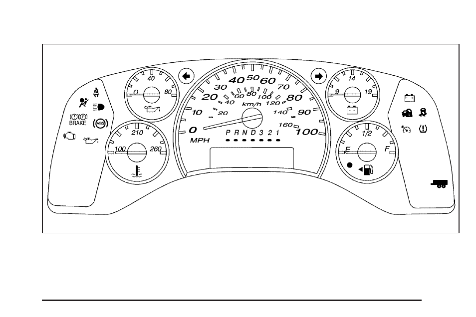 Instrument panel cluster, Instrument panel cluster -21 | CHEVROLET 2010 Express User Manual | Page 171 / 440