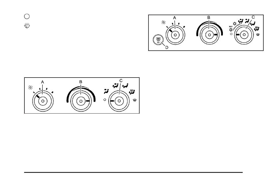Climate controls, Climate controls -13 | CHEVROLET 2010 Express User Manual | Page 19 / 440