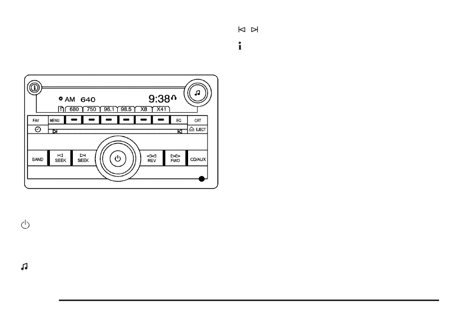Vehicle features, Radio(s), Vehicle features -14 | Radio(s) -14 | CHEVROLET 2010 Express User Manual | Page 20 / 440