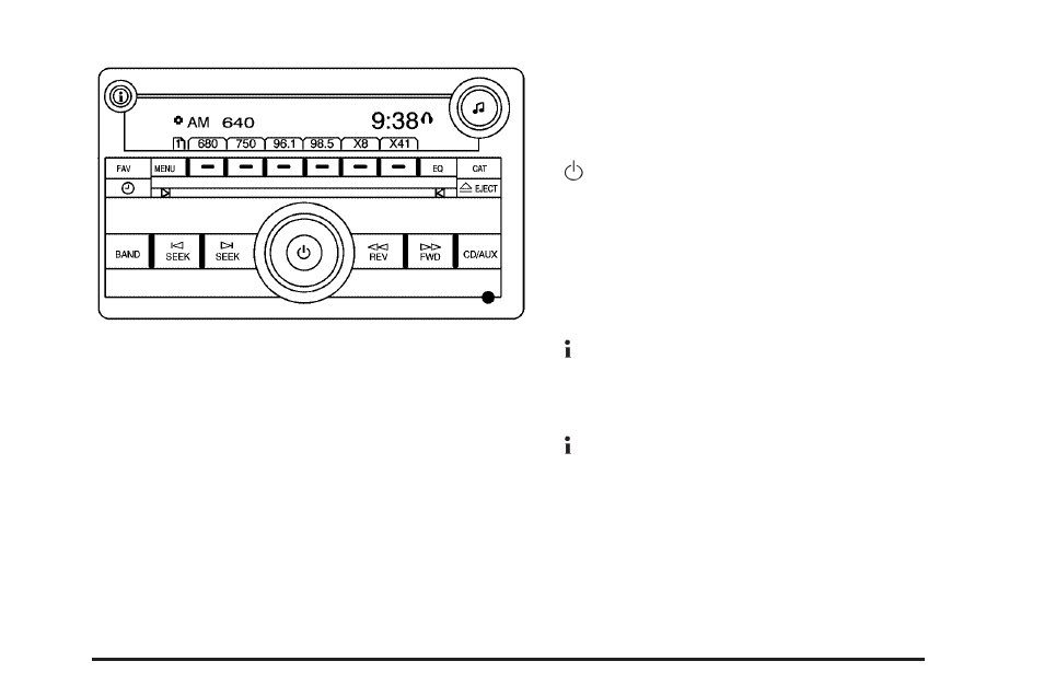 Radio data system (rds), Playing the radio o | CHEVROLET 2010 Express User Manual | Page 213 / 440