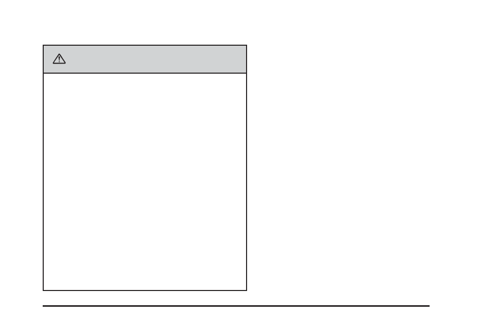 Warning | CHEVROLET 2010 Express User Manual | Page 267 / 440
