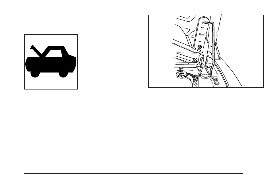 Hood release, Hood release -13 | CHEVROLET 2010 Express User Manual | Page 283 / 440
