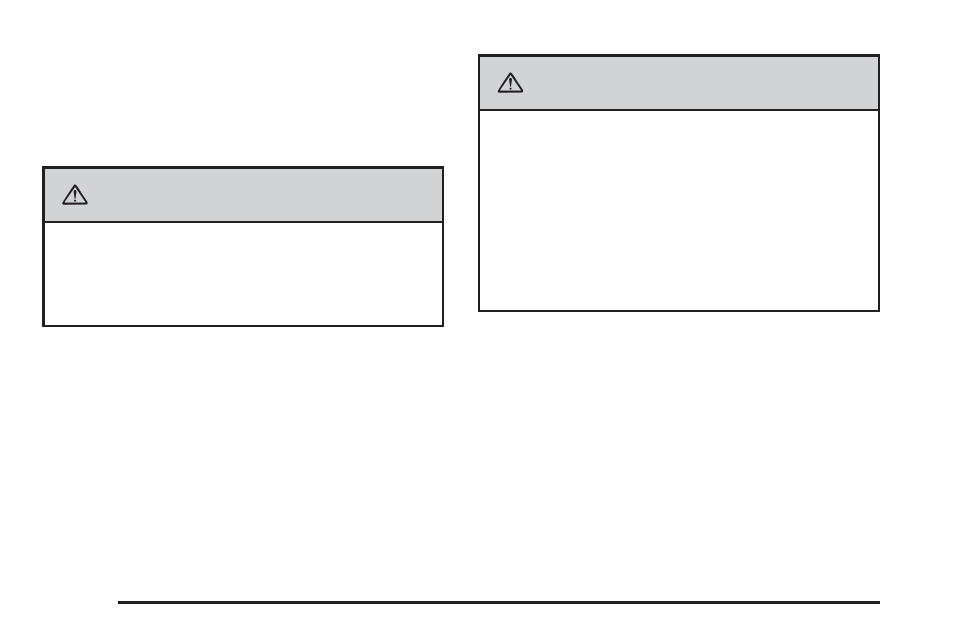 Warning | CHEVROLET 2010 Express User Manual | Page 302 / 440