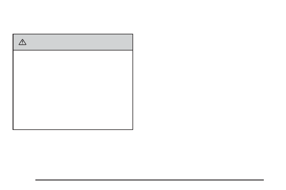 Warning | CHEVROLET 2010 Express User Manual | Page 306 / 440