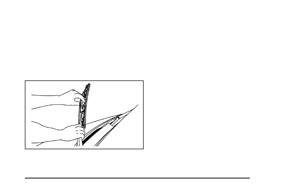 Windshield wiper blade replacement, Windshield wiper blade replacement -59 | CHEVROLET 2010 Express User Manual | Page 329 / 440