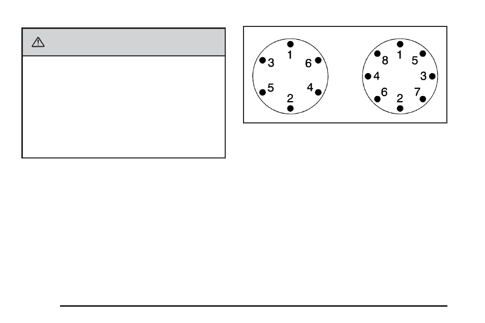 Warning | CHEVROLET 2010 Express User Manual | Page 366 / 440