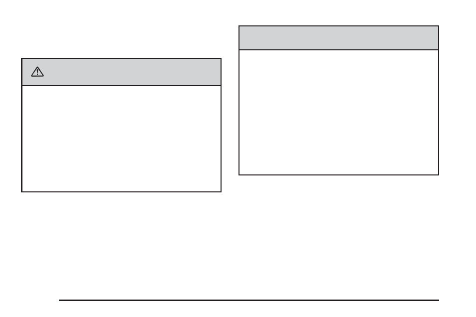 Warning | CHEVROLET 2010 Express User Manual | Page 98 / 440