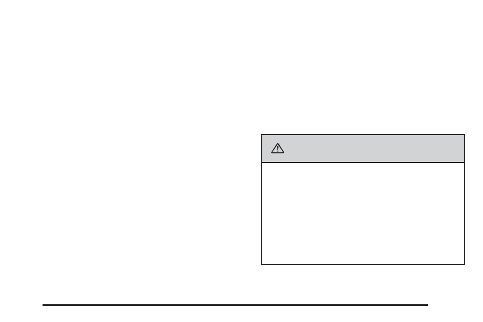 Warning | CHEVROLET 2010 Express User Manual | Page 99 / 440