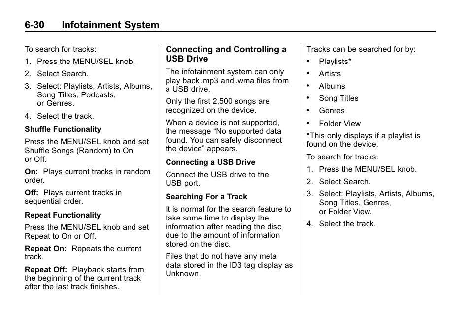30 infotainment system | CHEVROLET 2010 Equinox User Manual | Page 172 / 410