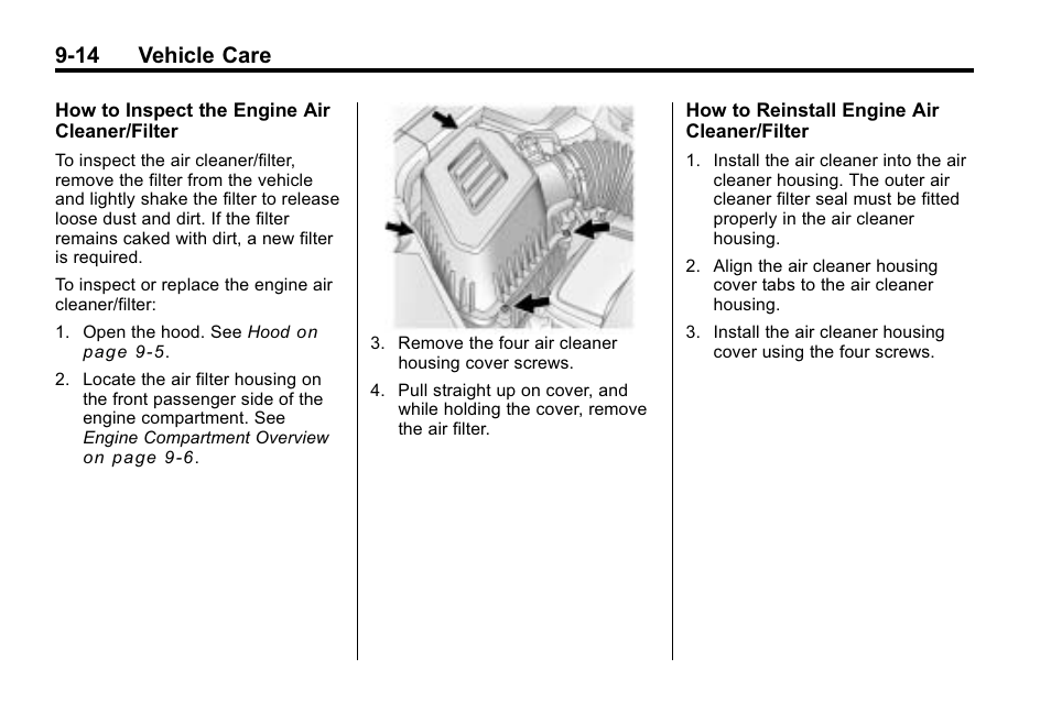 14 vehicle care | CHEVROLET 2010 Equinox User Manual | Page 292 / 410