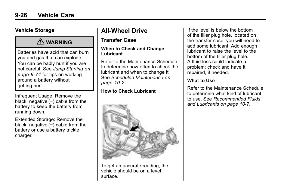 All-wheel drive, All-wheel drive -26, Electrical | CHEVROLET 2010 Equinox User Manual | Page 304 / 410