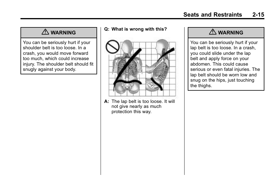 CHEVROLET 2010 Equinox User Manual | Page 41 / 410